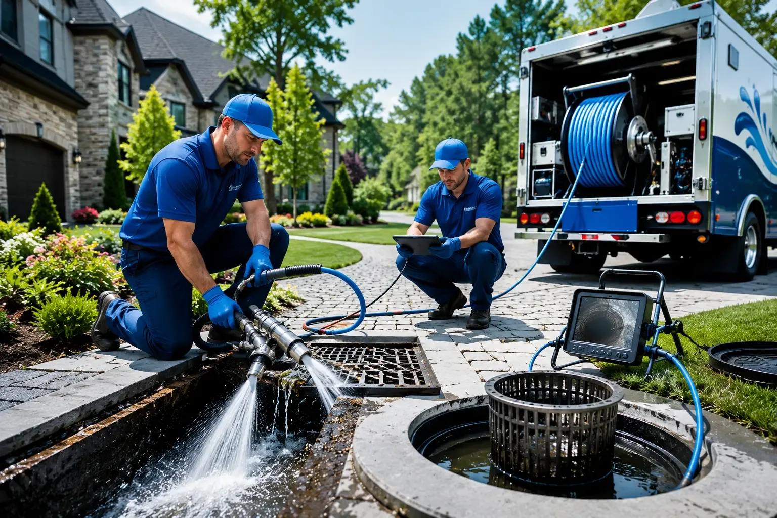 Local outdoor drain cleaning professionals in Strasburg, ND